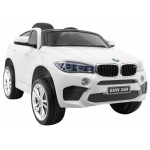 Elektrické autíčko BMW X6 - nelakované - biele